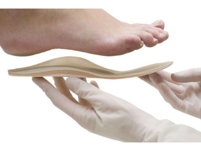 Palmilhas para metatarsalgia