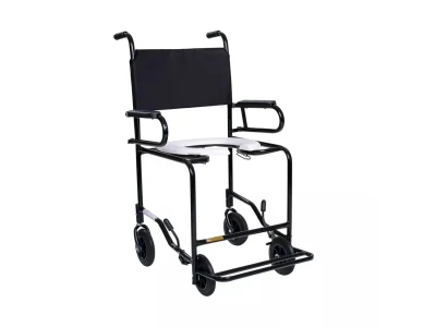 1.2. Cadeira de Banho com Apoio de Braço e Pés Rebatíveis até 85kg